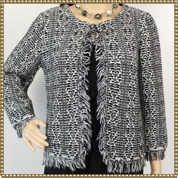 Lineamaglia Italian Wool Alpaca Blend Cardigan Small - Picture 2 of 10